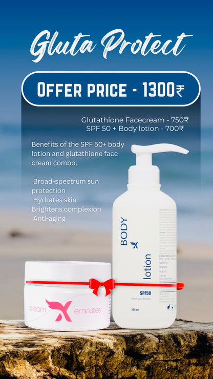 BODY WHITENING LOTION 🧴 & FACE WHITENING CREAM