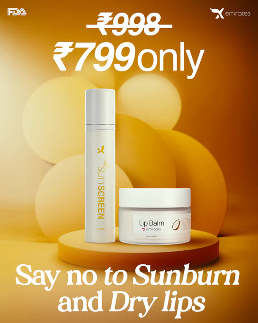 Sunscreen & Lipbalm Sheabutter - Combo Offer