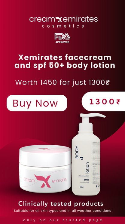 BODY WHITENING LOTION 🧴 & FACE WHITENING CREAM