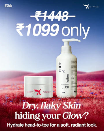 Face Cream & Body Whitening Lotion - Combo Offer